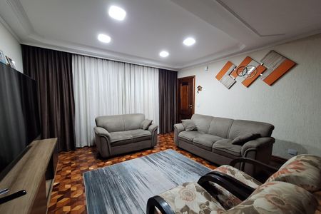 Sala  de casa à venda com 3 quartos, 187m² em Campestre, Santo André