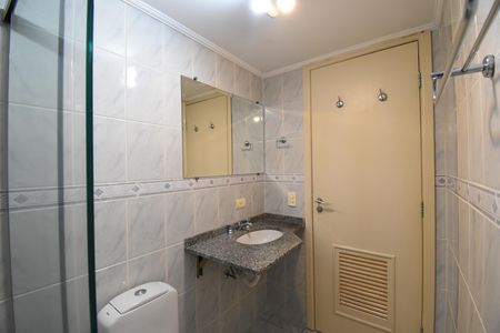 Studio para alugar com 33m², 1 quarto e sem vagaBanheiro do Studio
