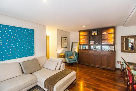 Sala  de apartamento à venda com 2 quartos, 141m² em Alphaville Conde Ii, Barueri