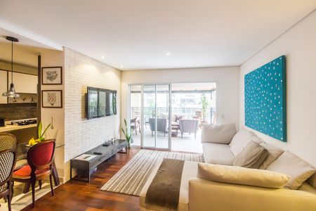 Sala  de apartamento à venda com 2 quartos, 141m² em Alphaville Conde Ii, Barueri