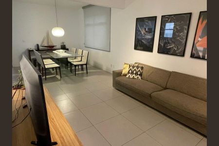 Sala  de apartamento à venda com 4 quartos, 160m² em Santo Antônio, Belo Horizonte