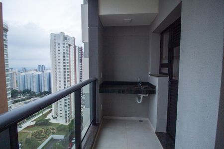 Varanda da Sala de apartamento para alugar com 2 quartos, 62m² em Parque Campolim, Sorocaba