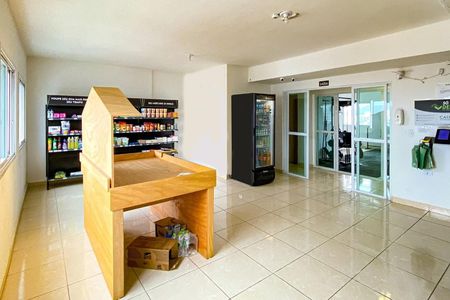Apartamento para alugar com 42m², 1 quarto e 1 vaga Apartamento para alugar com 42m², 1 quarto e 1 vagaÁrea comum - Mercadinho
