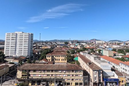 Vista da Varanda da Sala de apartamento para alugar com 1 quarto, 42m² em Macuco, Santos