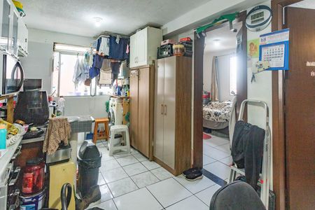 Sala / cozinha  de apartamento para alugar com 2 quartos, 45m² em Conceição, Diadema