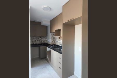 Cozinha de apartamento para alugar com 2 quartos, 32m² em Parque Erasmo Assunção, Santo André