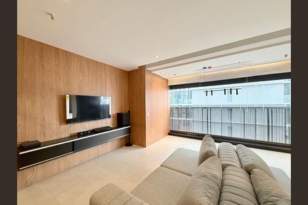 Sala de apartamento para alugar com 2 quartos, 78m² em Jardim das Acacias, São Paulo