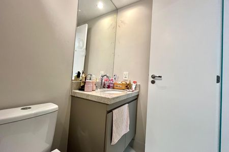 Apartamento para alugar com 119m², 3 quartos e 2 vagasBanheiro da Suíte 1