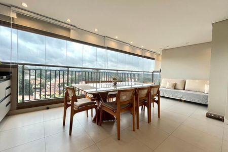 Varanda de apartamento para alugar com 3 quartos, 119m² em Jardim Prudência, São Paulo