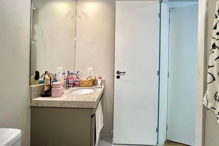 Apartamento para alugar com 119m², 3 quartos e 2 vagasBanheiro da Suíte 1