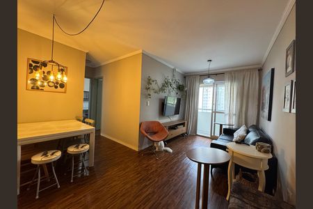 Sala de apartamento para alugar com 2 quartos, 55m² em Continental, Osasco
