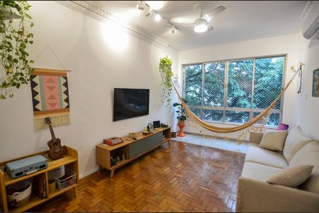 Sala de apartamento para alugar com 3 quartos, 120m² em Tijuca, Rio de Janeiro