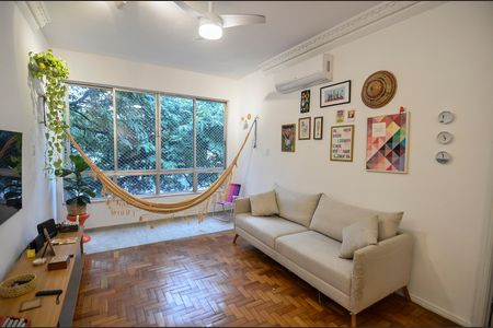 Sala de apartamento para alugar com 3 quartos, 120m² em Tijuca, Rio de Janeiro