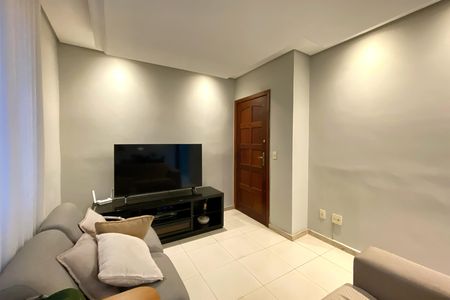 Sala de apartamento à venda com 4 quartos, 132m² em Santa Cruz, Belo Horizonte