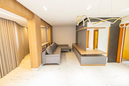 Sala de apartamento para alugar com 3 quartos, 120m² em Castelo, Belo Horizonte