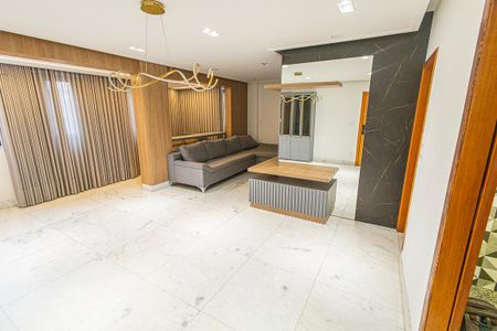 Sala de apartamento para alugar com 3 quartos, 120m² em Castelo, Belo Horizonte