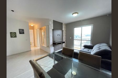 Sala de apartamento à venda com 2 quartos, 71m² em Vila Indiana, São Paulo