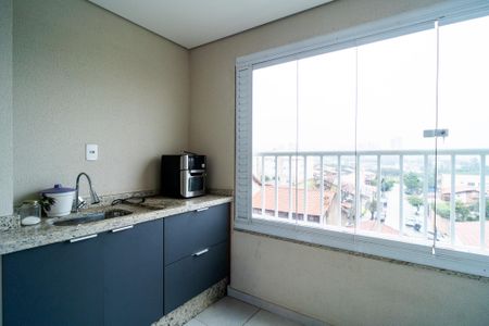 Varanda da Sala de apartamento para alugar com 2 quartos, 62m² em Jardim Saira, Sorocaba