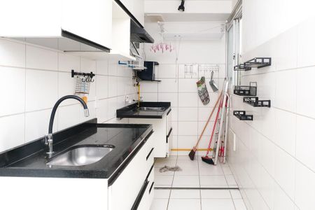 Cozinha de apartamento para alugar com 2 quartos, 52m² em Jardim Alvorada, Nova Iguaçu