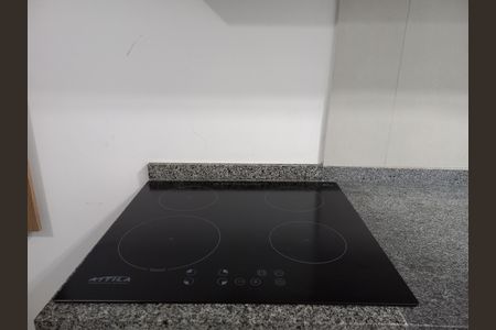 Cozinha de kitnet/studio para alugar com 1 quarto, 27m² em Centro Histórico de São Paulo, São Paulo