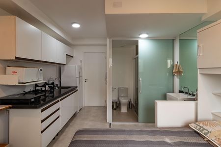Studio de kitnet/studio para alugar com 1 quarto, 20m² em Água Branca, São Paulo