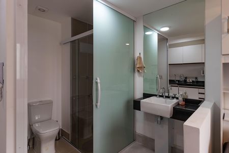 Studio para alugar com 20m², 1 quarto e sem vaga Studio para alugar com 20m², 1 quarto e sem vagaBanheiro