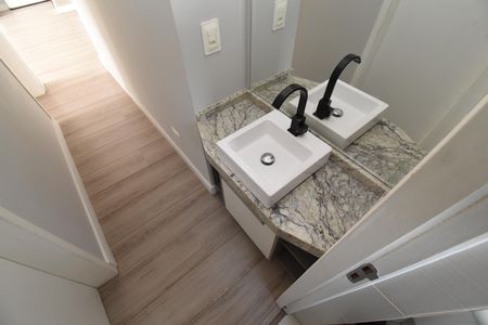 Apartamento à venda com 55m², 2 quartos e 1 vagaBanheiro 