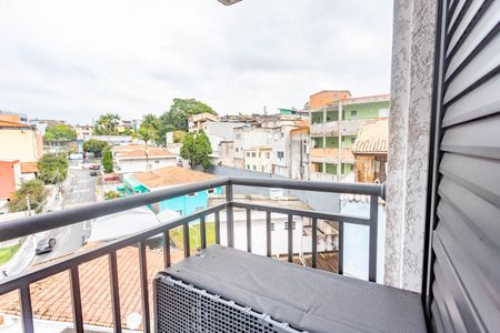 Varanda do quarto  de apartamento para alugar com 2 quartos, 53m² em Centro, Diadema