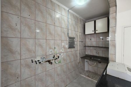 Cozinha de kitnet/studio para alugar com 0 quarto, 32m² em Aviação, Praia Grande