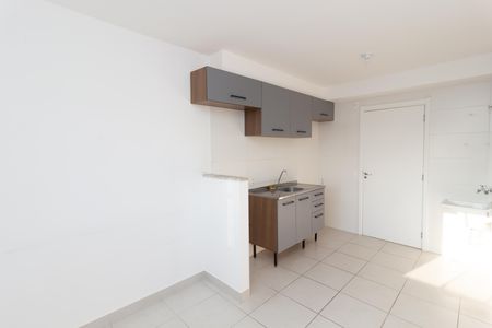Sala/Cozinha de apartamento à venda com 2 quartos, 32m² em Vila Nova Curuca, São Paulo