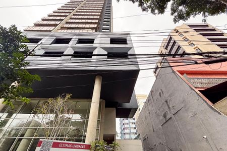 Apartamento para alugar com 44m², 1 quarto e 1 vagafachada do predio