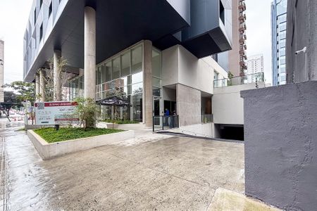 Apartamento para alugar com 44m², 1 quarto e 1 vagafachada do predio