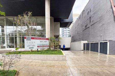 Apartamento para alugar com 44m², 1 quarto e 1 vagafachada do predio