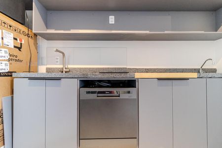 Studio para alugar com 25m², 1 quarto e sem vaga Studio para alugar com 25m², 1 quarto e sem vagaCozinha