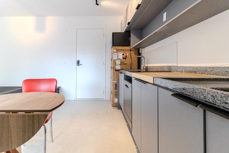 Studio para alugar com 25m², 1 quarto e sem vaga Studio para alugar com 25m², 1 quarto e sem vagaCozinha