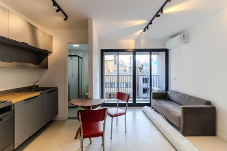 Studio de kitnet/studio para alugar com 1 quarto, 25m² em Campos Elíseos, São Paulo