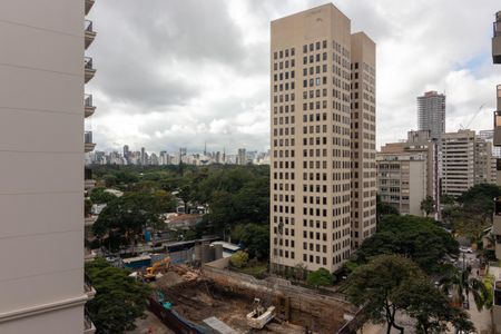 Vista da Sacada de apartamento à venda com 4 quartos, 215m² em Jardim Europa, São Paulo