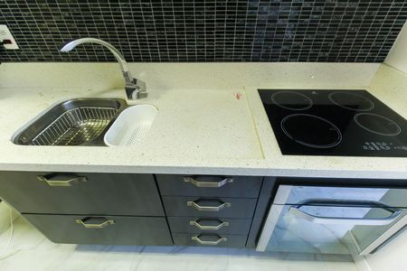 Cozinha de apartamento para alugar com 2 quartos, 55m² em Mooca, São Paulo