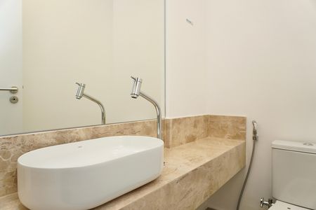 Lavabo de apartamento para alugar com 2 quartos, 75m² em Funcionários, Belo Horizonte