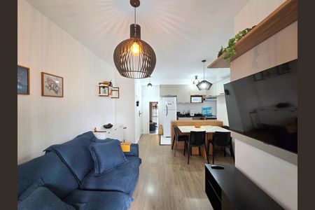 Sala de apartamento para alugar com 1 quarto, 49m² em Indianópolis, São Paulo