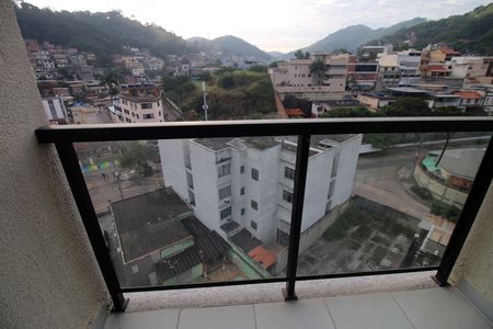 Apartamento para alugar com 42m², 2 quartos e sem vagaVaranda da sala
