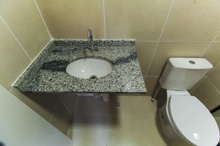 Banheiro da Suíte 1 de apartamento para alugar com 2 quartos, 48m² em Belenzinho, São Paulo