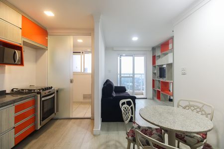 Sala  de apartamento para alugar com 1 quarto, 38m² em Tatuapé, São Paulo