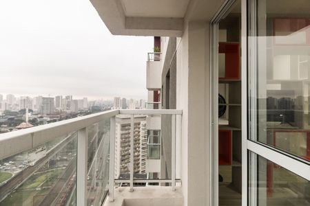 Varanda  de apartamento para alugar com 1 quarto, 38m² em Tatuapé, São Paulo