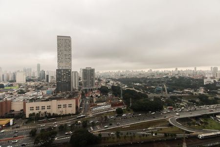 Varanda - Vista  de apartamento para alugar com 1 quarto, 38m² em Tatuapé, São Paulo