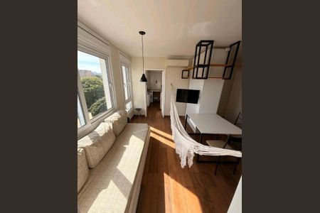 Sala de apartamento para alugar com 1 quarto, 40m² em Farroupilha, Porto Alegre