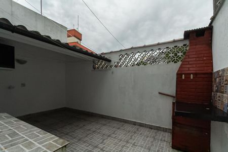 Quintal e Áread e Serviço de casa à venda com 3 quartos, 132m² em Vila Damasio, São Bernardo do Campo