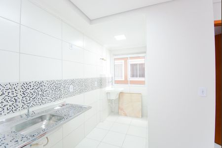 Cozinha de apartamento para alugar com 2 quartos, 42m² em Vila Alzira, Guarulhos