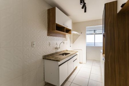 Cozinha de apartamento à venda com 2 quartos, 60m² em Chácara Itaim, São Paulo