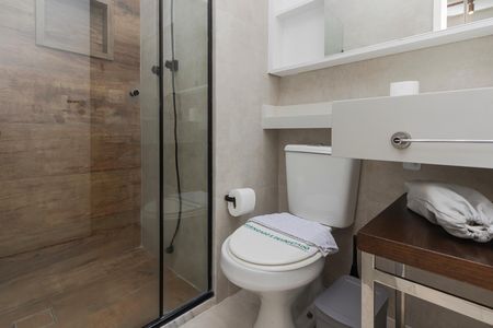 Studio à venda com 29m², 1 quarto e sem vaga Studio à venda com 29m², 1 quarto e sem vagaBanheiro
